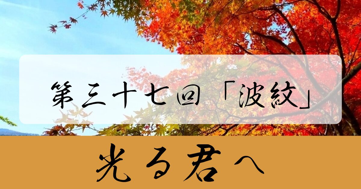 光る君へ 第37回「波紋」